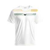 White Degraded Padel T-shirt - White